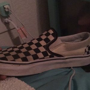 checkerboard vans